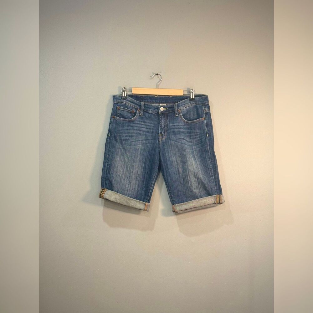Lucky Brand Easy Rider Bermuda Denim Shorts Size 10/30 EUC